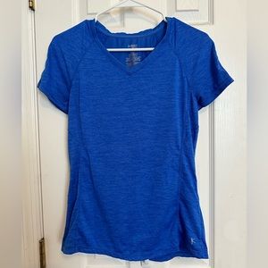 S Blue Danskin Now Dry Fit Tee